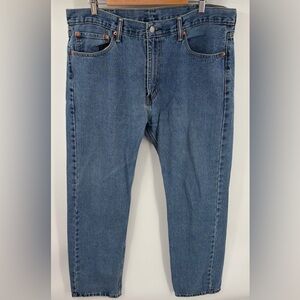 Levi’s 505 men’s vintage wash straight leg jean rodeo western size 38x32